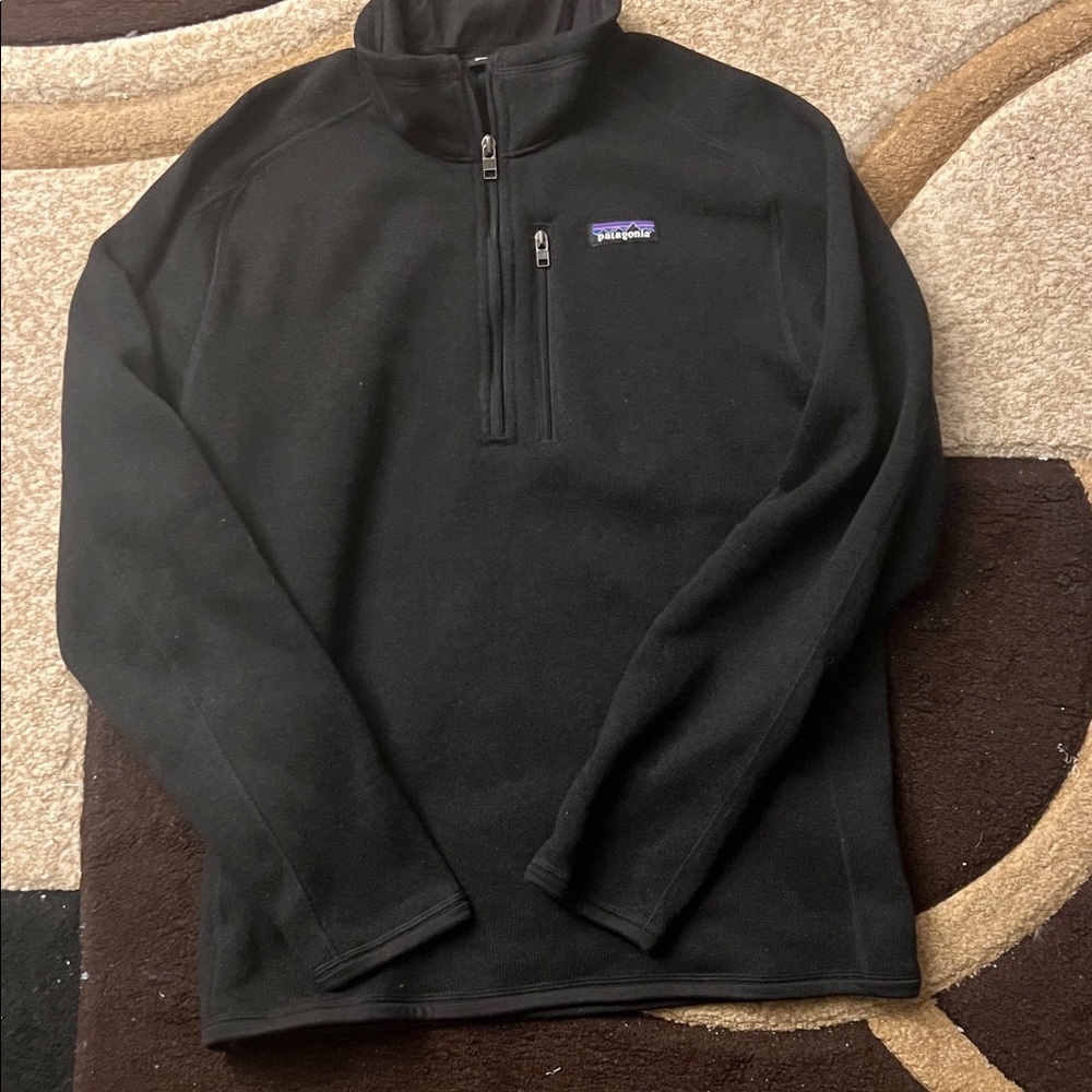 Patagonia Black Quarter-Zip Fleece
